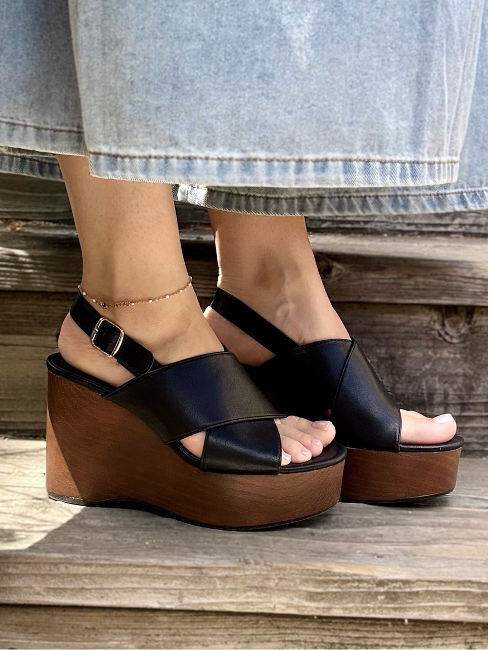 Target wedge platform slingback sandals